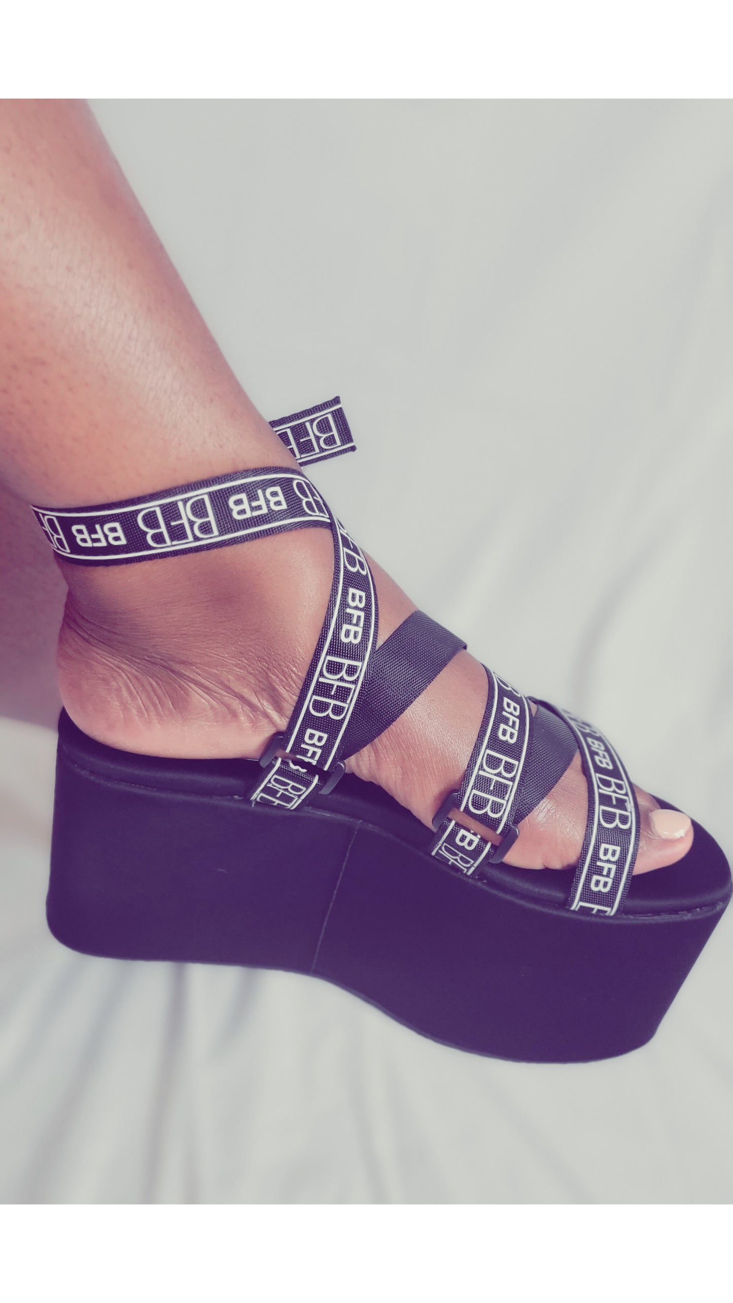 Garden Glow Platform Sandals