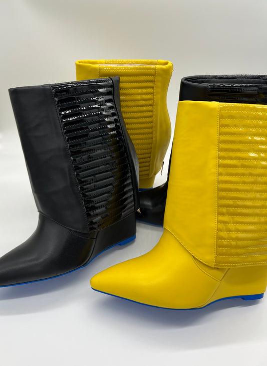 Love Me Now Wedge heel booties