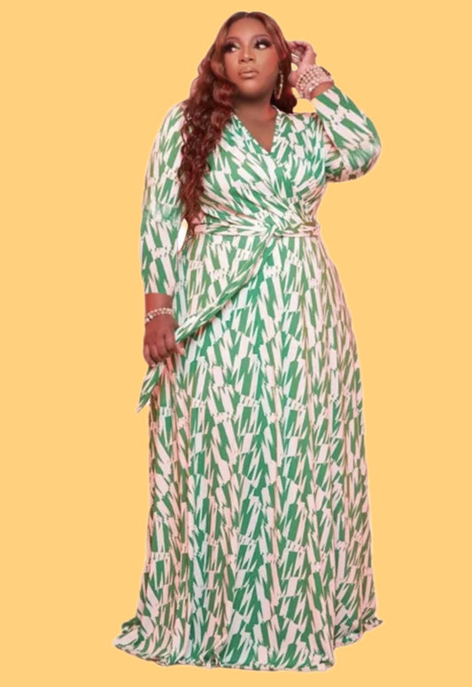 BFBeauty Maxi Wrap Dress